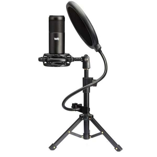 WE Vlog Microphone Anti-Pop Neuf -  Microphone sur pied & filtre – Image 3