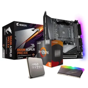 Kit UpGrade AMD Neuf - AMD Ryzen5 & 16 Go RGB & Carte Mère B550i