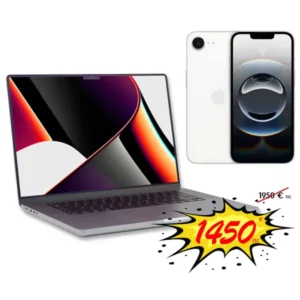 APPLE Pack Promo - MacBook M2 Pro + iPhone 16e + Accessoires